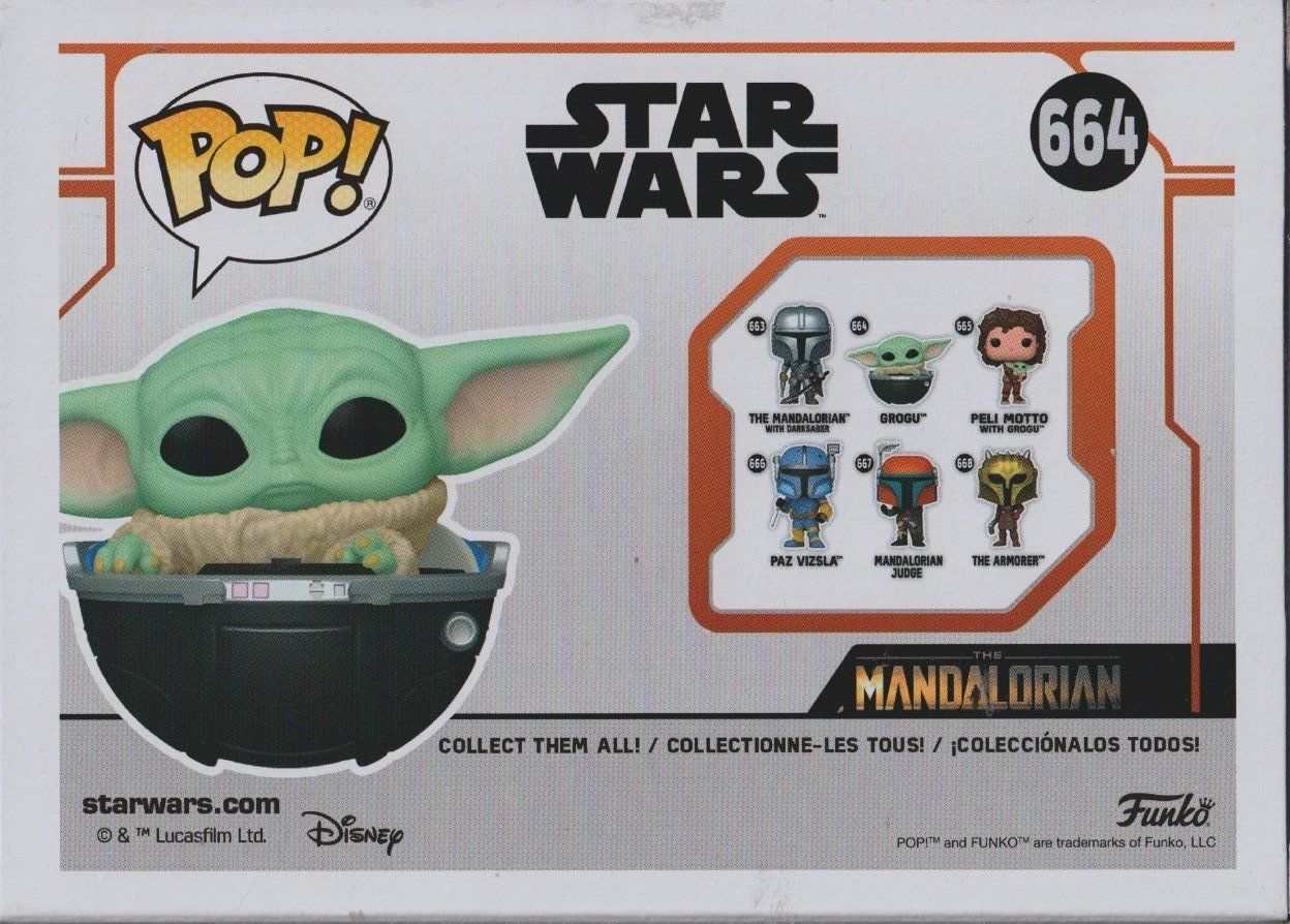 Funko Statuette: FUNKO POP!  STAR WARS 664 GROGU BOBBLEHEAD – Nuovo (secondo la descrizione) da Vezia venduto da Aquarius_Age 2