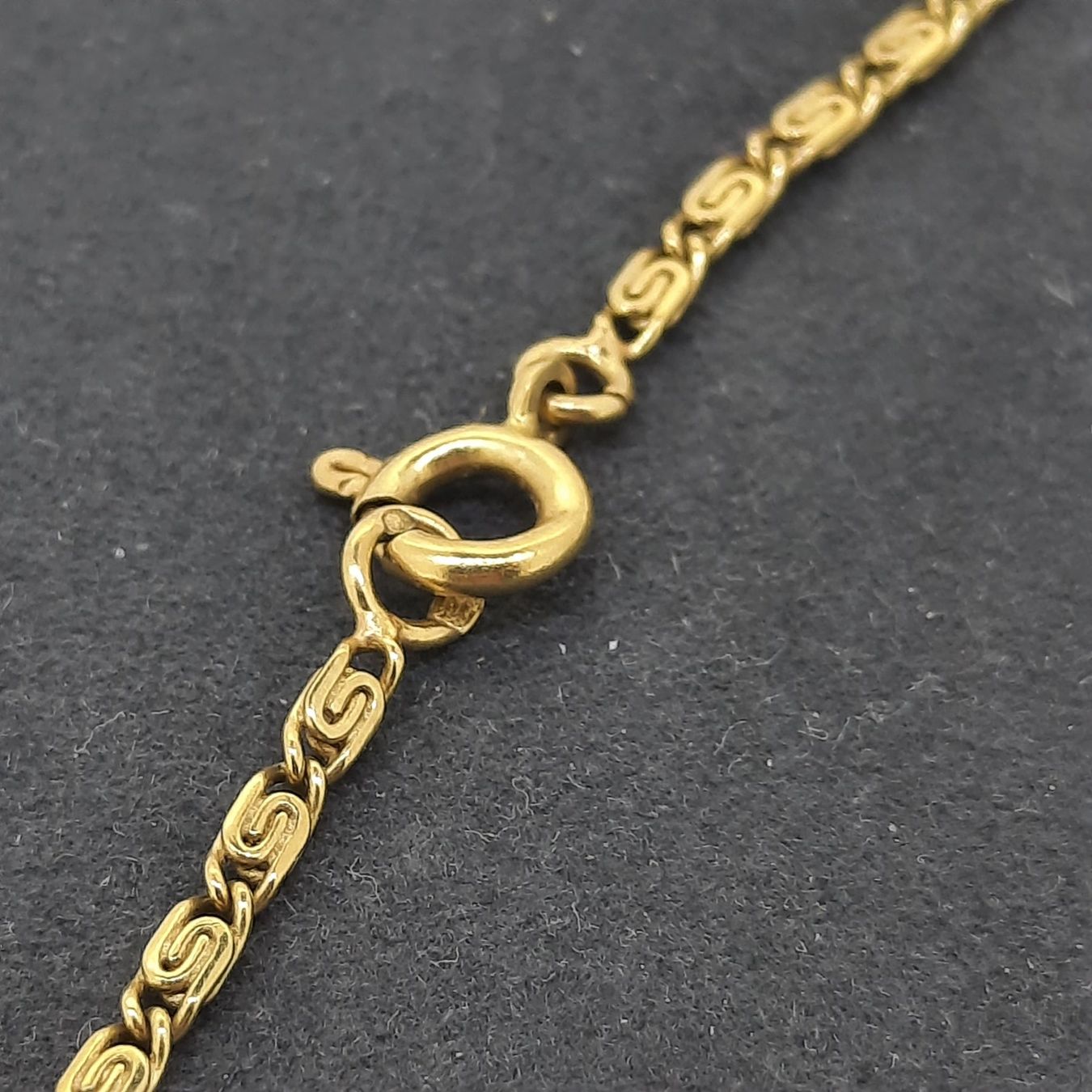Colliers: Robuste Halskette in 750 Gelbgold – D'occasion à Unterägeri par Altgoldschmuck 2