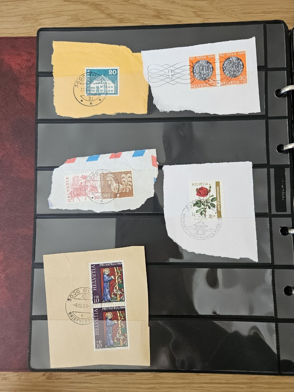 Album: Briefmarkenalbum Schweiz  – Usato da Heimenschwand venduto da chr_p2jp 7