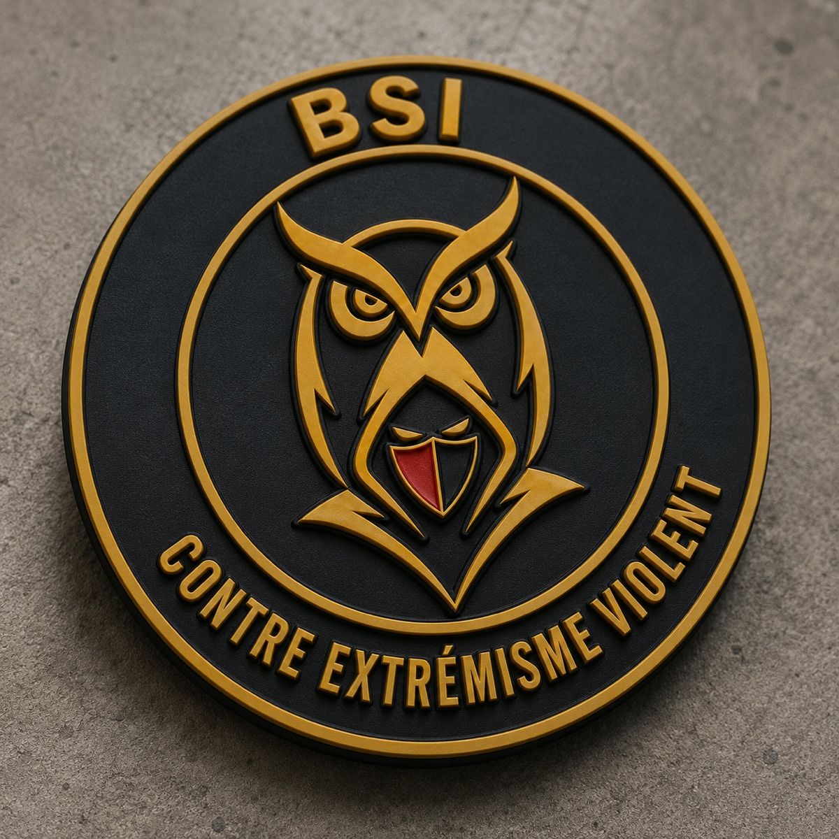 Swiss Plaquettes & Badges: Brigade Sécurité Intérieure Genève – Neuf avec emballage d'origine à Bernex par GenevaPatchCollector