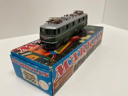 Märklin H0 3050 Ae 6/6 SBB grün Ticino, Bespielt mit Verp.