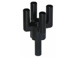 Lego 3x Stangeelement (2566) schwarz