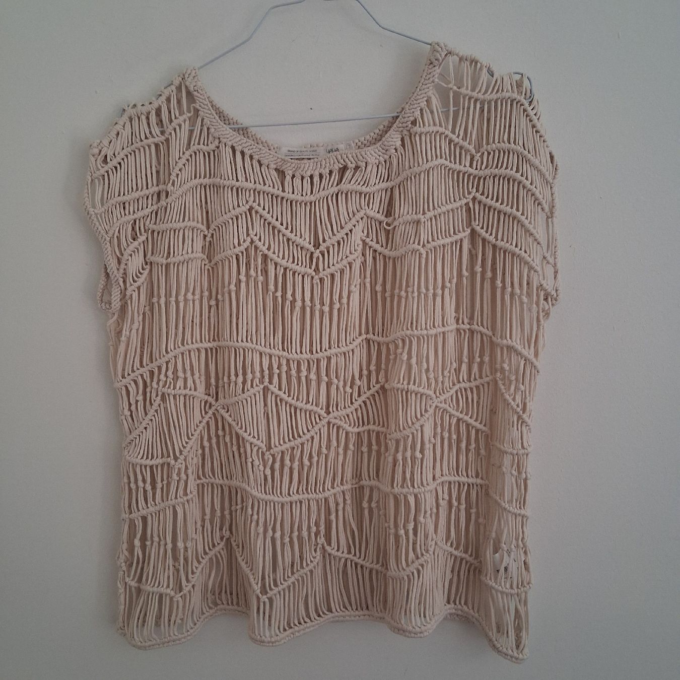 Tops: YAYA Macrame top summer cotton size S/M – Neuf (Voir description) à Wil SG par tre_g2l7
