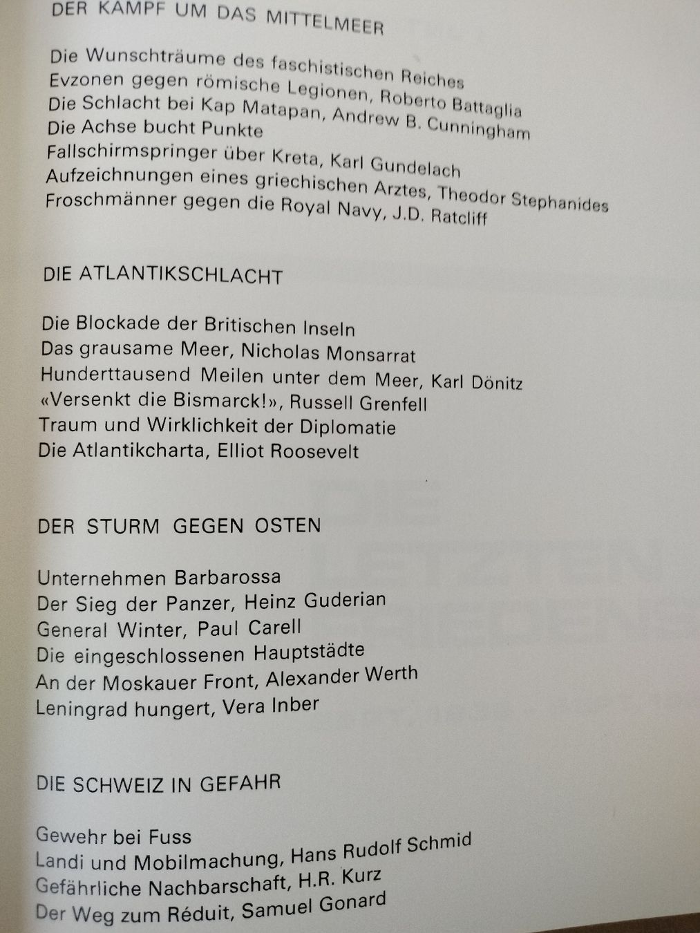 Libri: Zwei grosse Weltkriegs Bücher – Usato da Schwanden Sigrisw venduto da Wibe81 5
