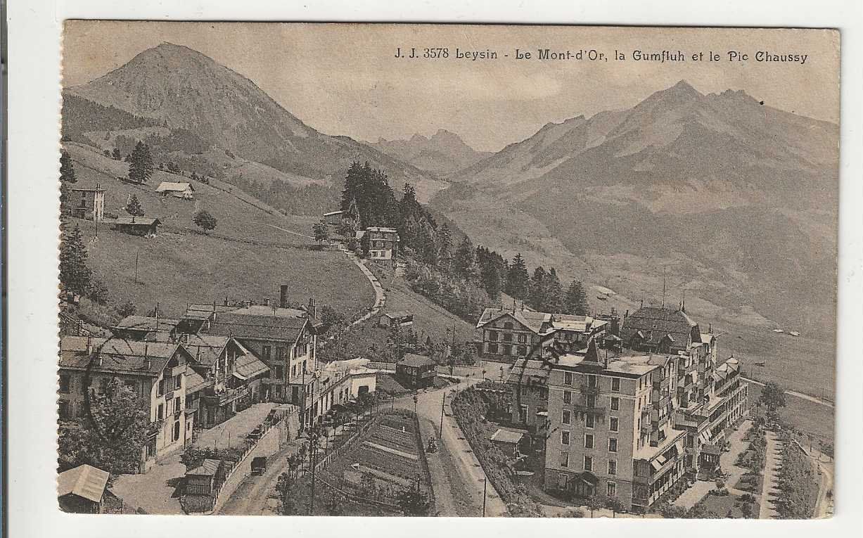 Cartoline postali: Leysin, 1917 – Usato da Spiez venduto da Niesen20