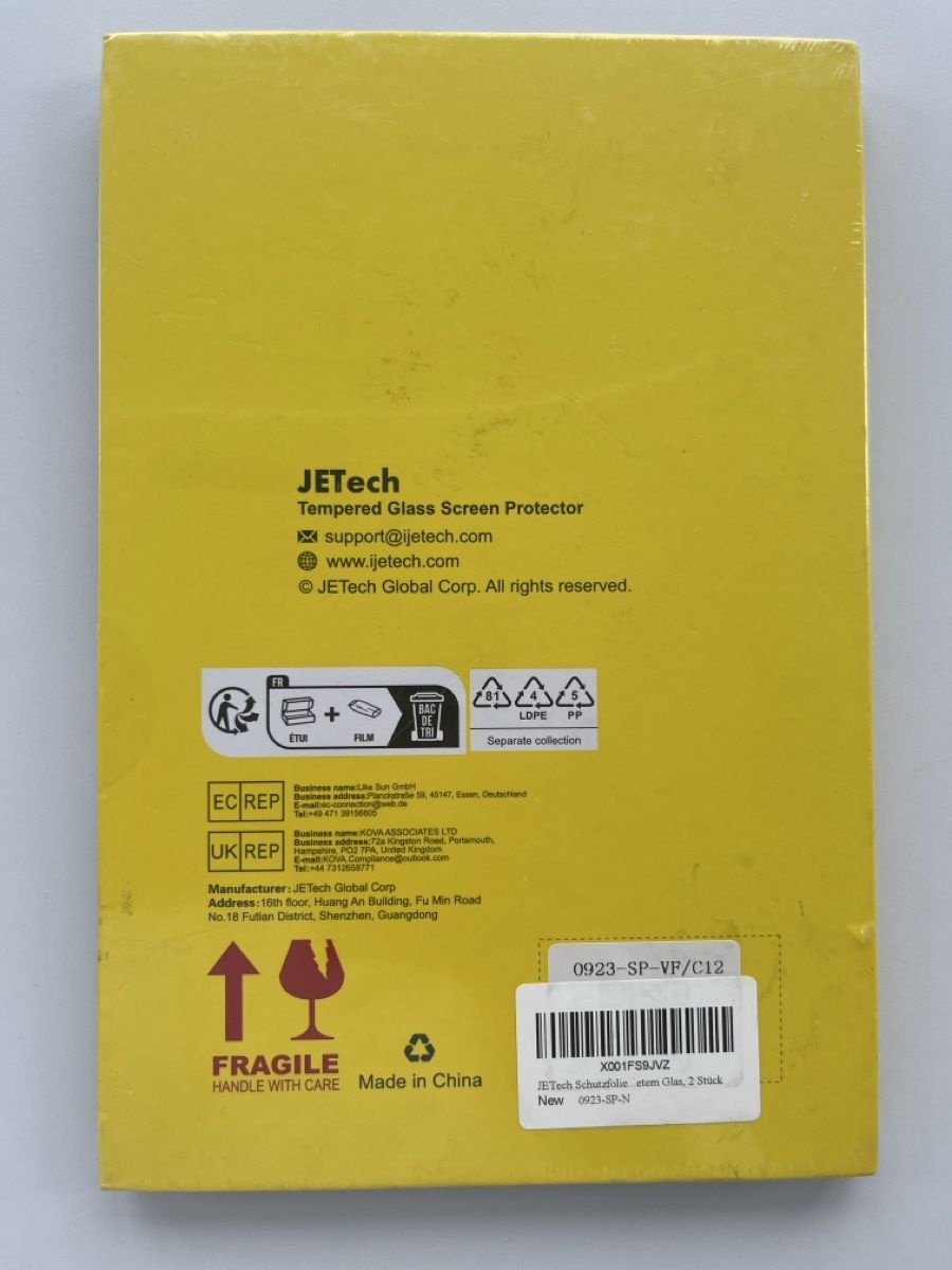 Tablet PC: JETech tempered Glass – Nuovo e nell'imballaggio originale da Tägerwilen venduto da Manzy13 2