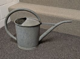 Antike Zink Giesskanne 4 Liter