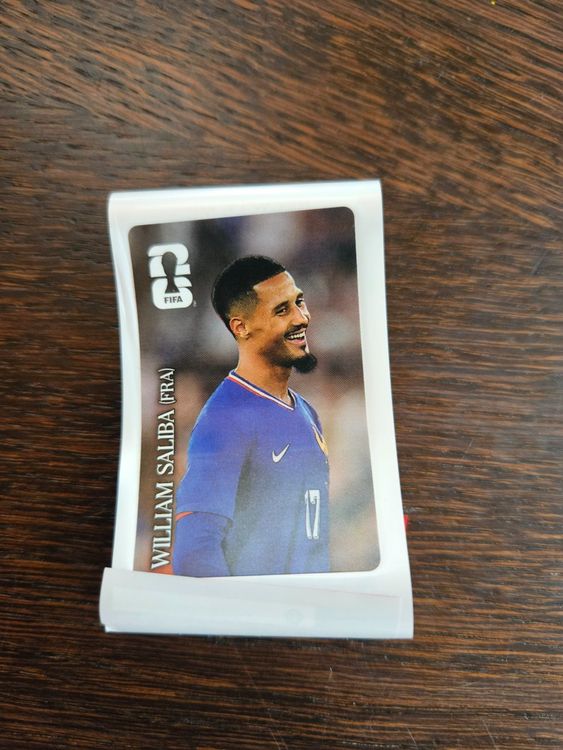 William Saliba Panini Coca Cola Extra Sticker FIFA WM 2026 (Gebraucht ...