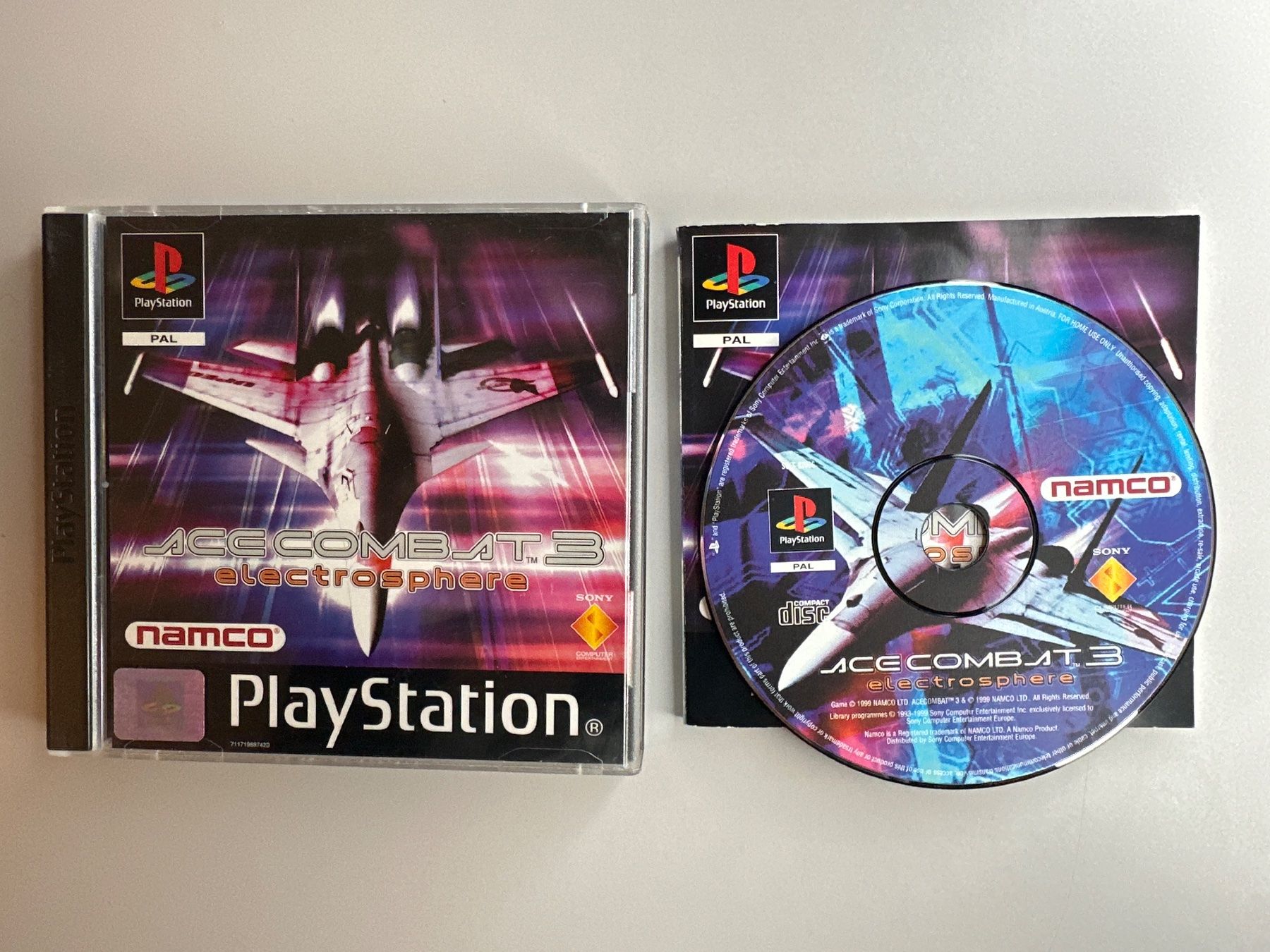 Sony Jeux: Ace Combat electrosphere - PS1 – D'occasion à St.gallen par taduz
