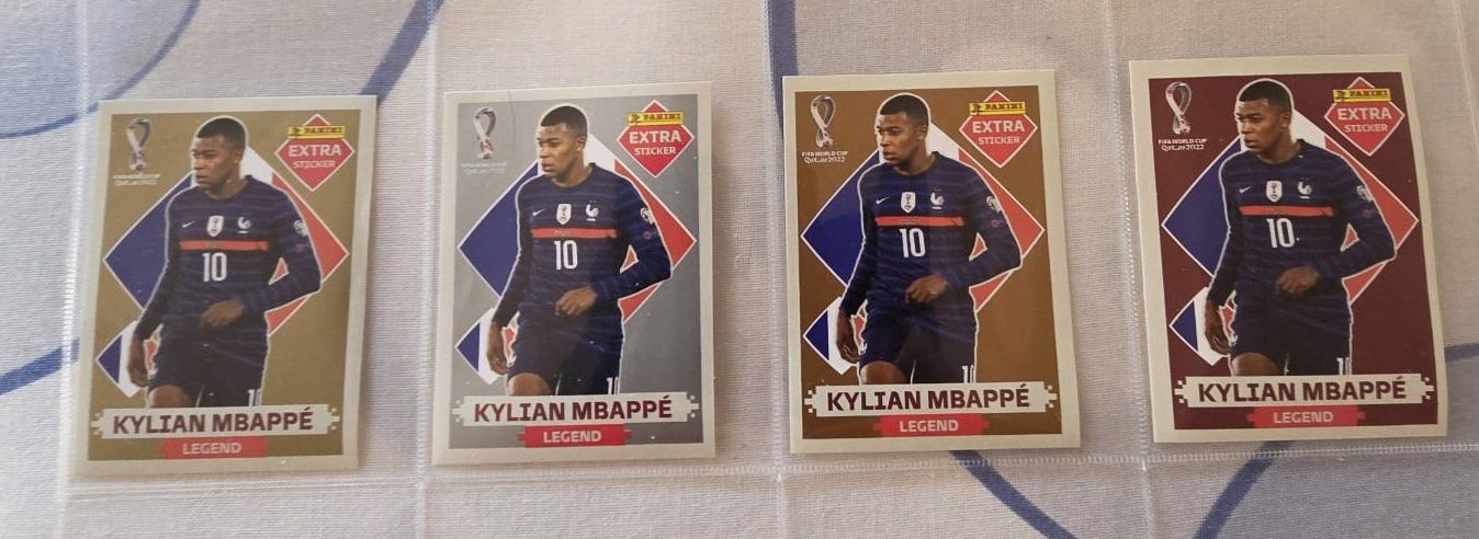 Panini Sammelbilder & Trading cards: Panini Lot Kylian Mbappé – Neu (gemäss Beschreibung) aus Aefligen von SSHRef 4