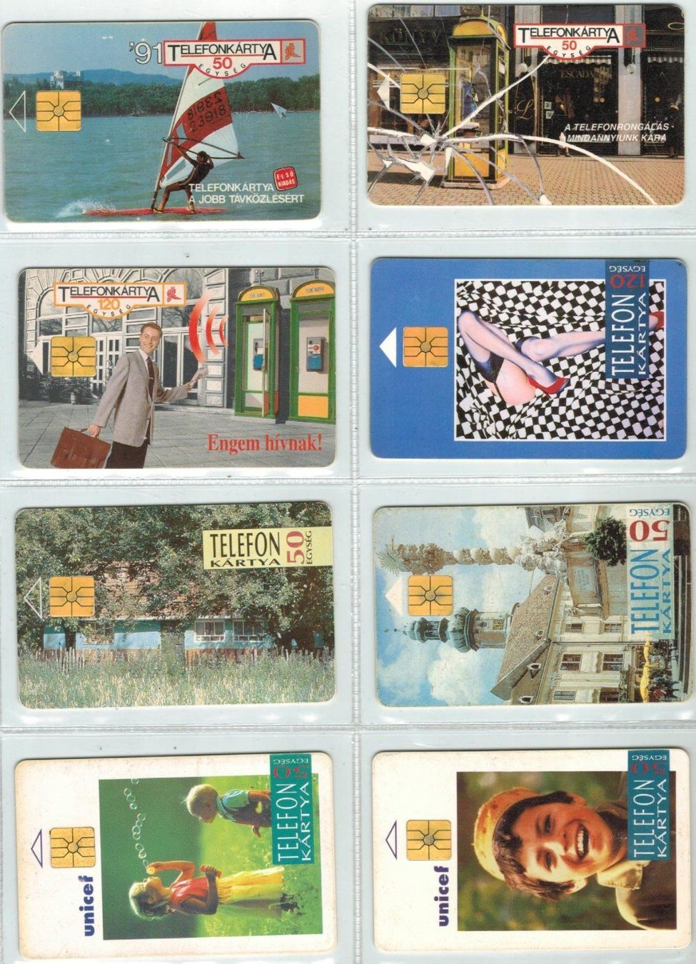 Cartes de téléphone: 8 Telefonkarten Ungarn – D'occasion à Zürich par Tolima194