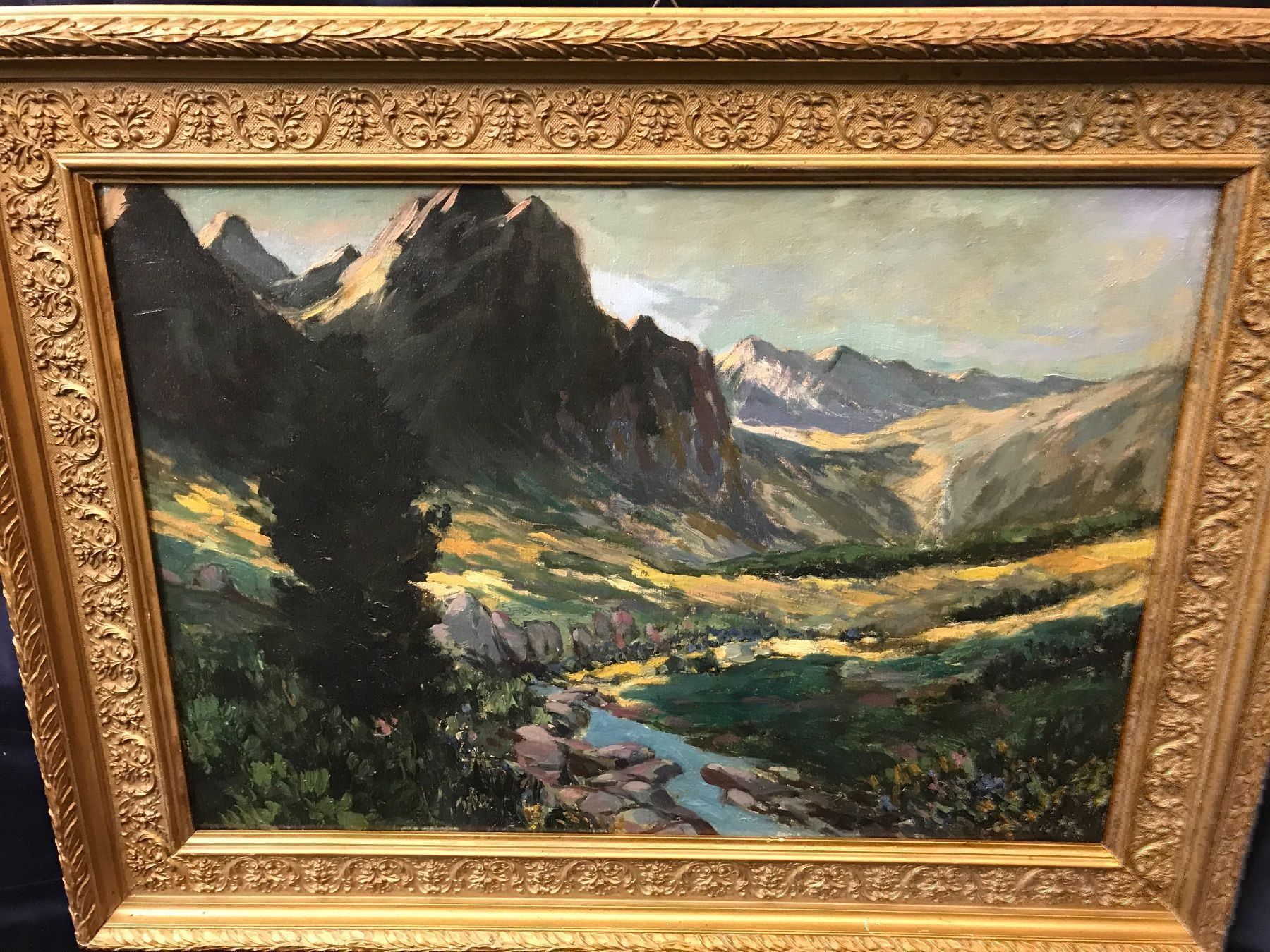 Dipinti: Tschechische  Antik Gemälde 64x48cm – Usato da Zürich venduto da Artnuvo 4