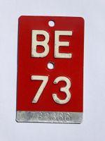 Velonummer BE 73