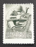 Soldatenmarken - Gebirgs Mitr. Kp IV/44 - Wi Inf 342 - **