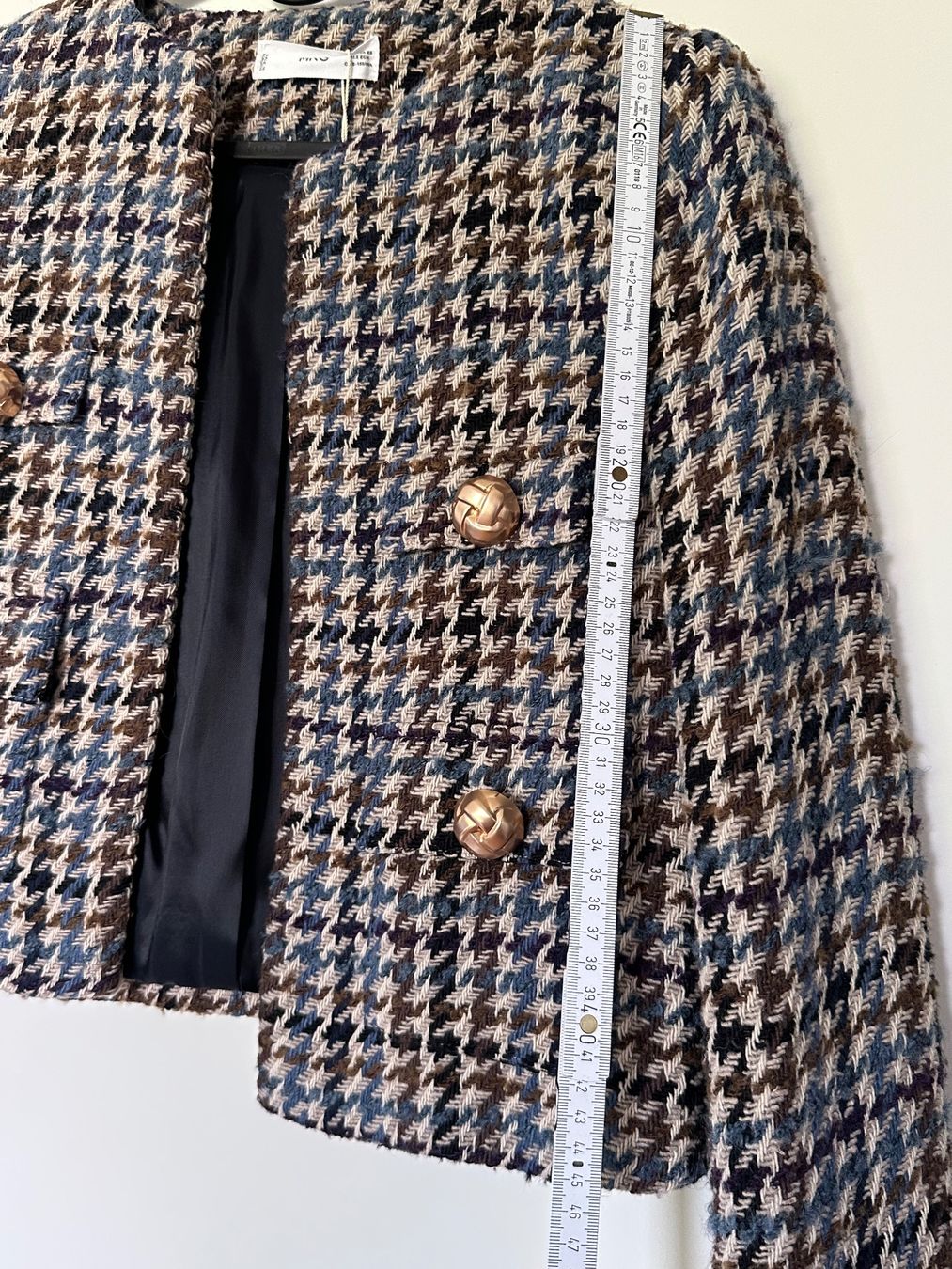 Zara Jacken: Zara Blazer Hahnentritt NEU – Neu und originalverpackt aus Zürich von ong8 4