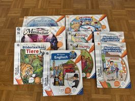 Paket Tiptoi Bücher und Spiele