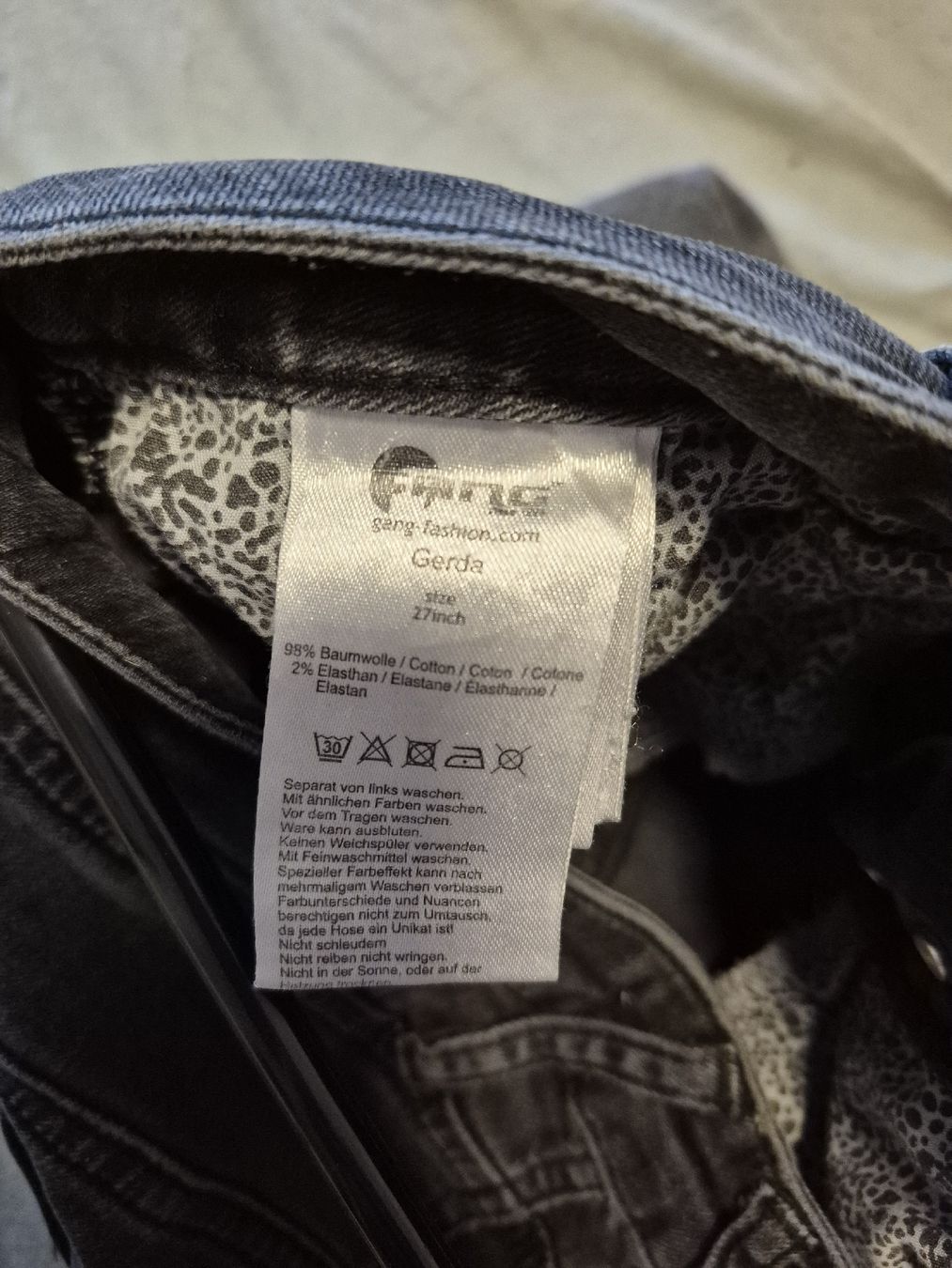 Gang Jeans: GANG Damen Jeans Gerda – Usato da Gerlafingen venduto da nila44 3
