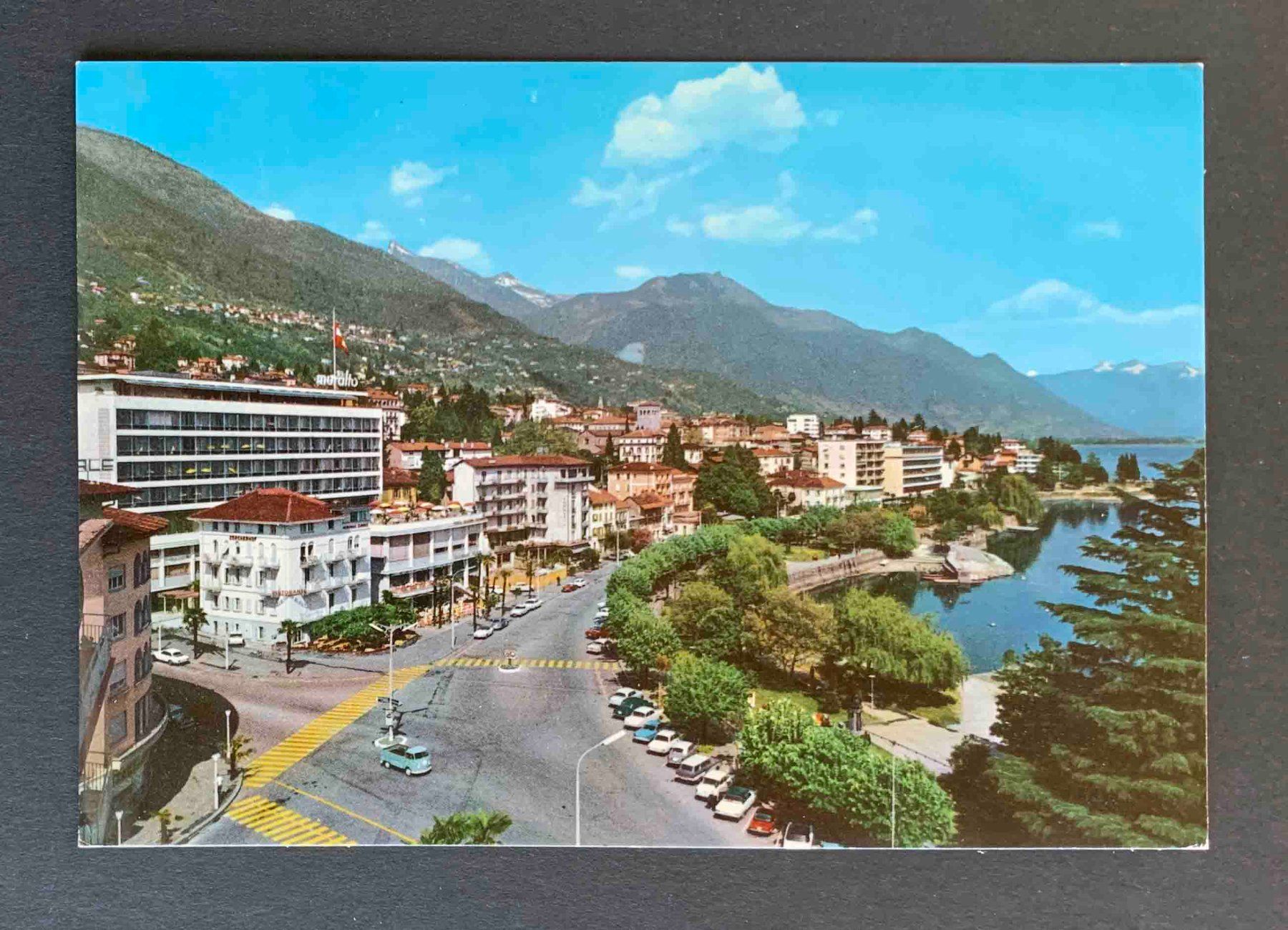 Cartoline postali: AK LOCARNO Muralto Il lingolago – Usato da Goldau venduto da artelier1