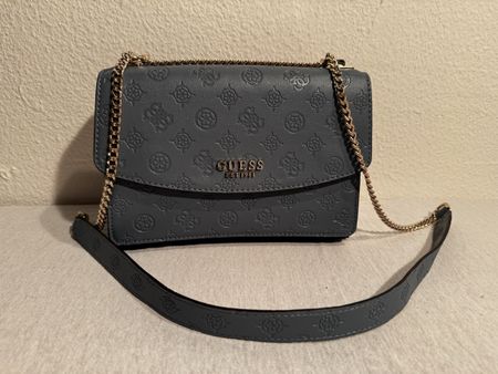 Guess PHOEBE 4G UND PEONY-LOGO, dunkelblau, neuwertig
