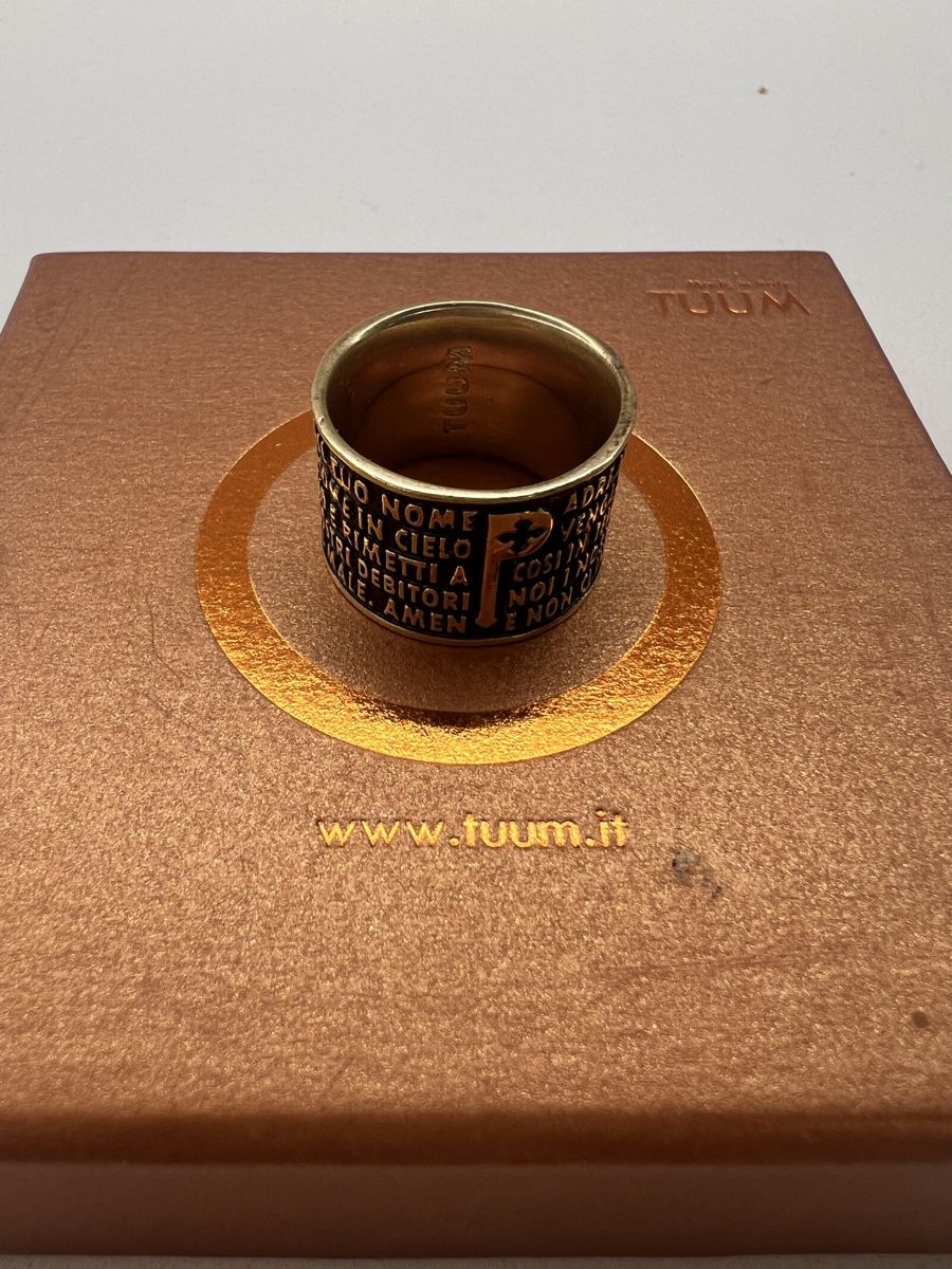 Anelli: Ring Pater Noster , Tuum Italia – Usato da schaan venduto da Ak9jg8 2