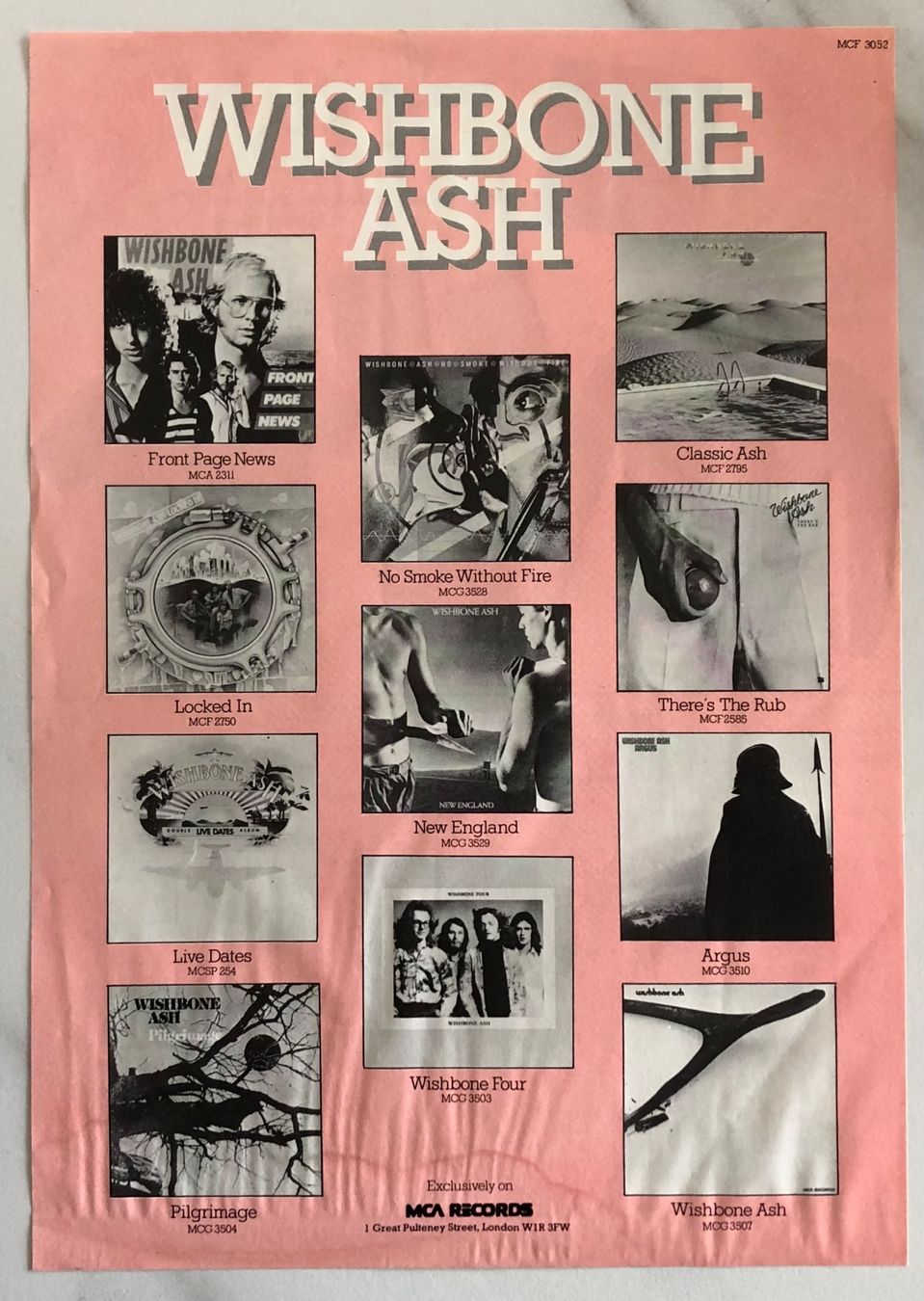 Schallplatten: WISHBONE ASH - JUST TESTING – Gebraucht aus Poliez-Pittet von Newtown-Records 4