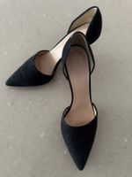 J.Crew Pumps Velour Leder, Gr. 38,5 / 39 - Neuwertig