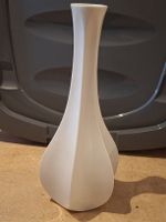 Vase weiss Gerold Porzellan Bavaria 25cm spezielle Form