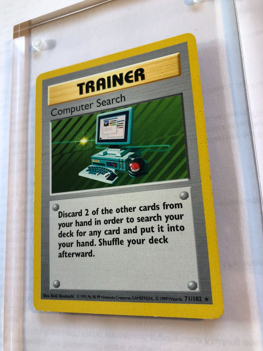 Cartes à collectionner: Computer Search (rare) Shadowless Base set - LP - ab 1.- – D'occasion à Giubiasco par dan_pr8b 2