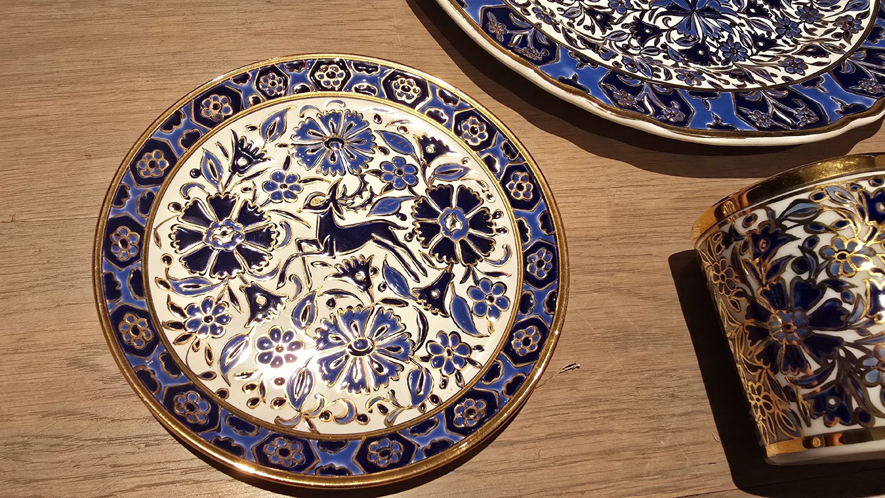 Set di piatti: Keramik Handmade Teller und Tasse – Nuovo (secondo la descrizione) da Sutz venduto da Lachsforelle 2