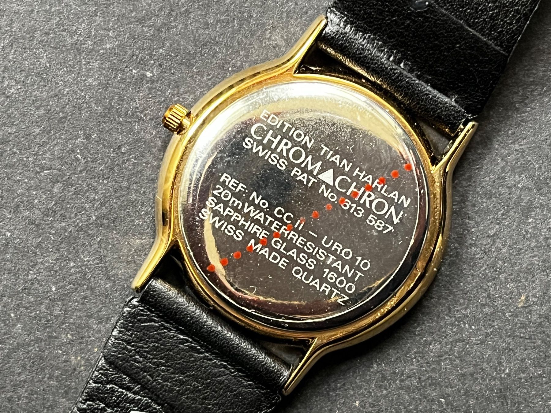 Orologi: CHROMaCHRON Colour Time - selten - goldige Variante – Usato da Zürich venduto da FV.vintage 3