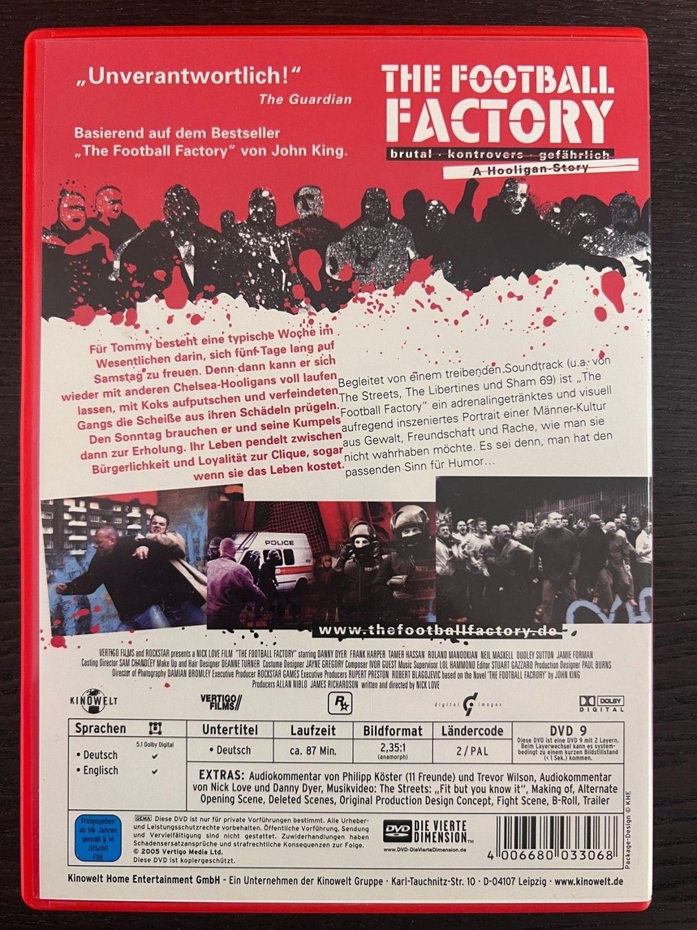 Alle DVDs: The Football Factory – Gebraucht aus Zürich von FilmFreunde 1