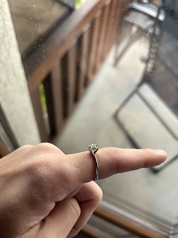 Anelli: Schöner Diamant Ring 1.03 ct mit Report – Usato da Würenlos venduto da Miochili 2