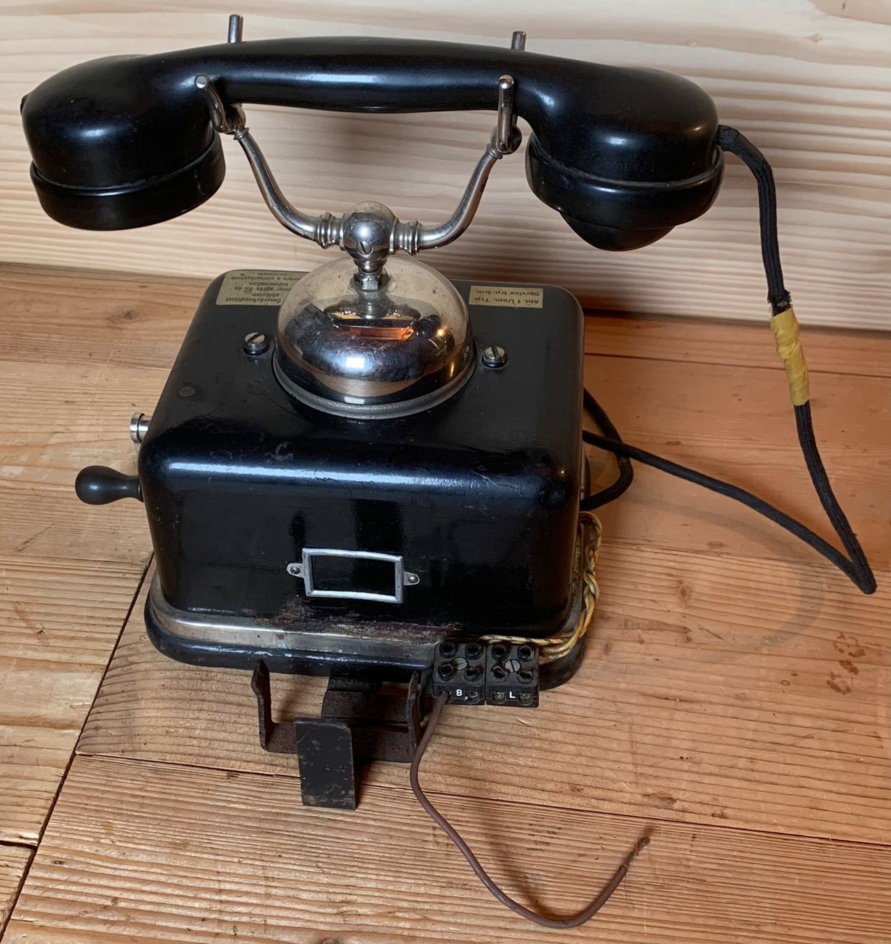 Telefoni: Lb-Tischstation G.A. 24 der CH Armee – Usato da Goldingen venduto da Bergler012 3