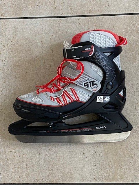 Oxelo Pattini da ghiaccio: Junior Fit 500 Schlittschuhe Oxelo – Usato da Pfaffhausen venduto da stepober 4