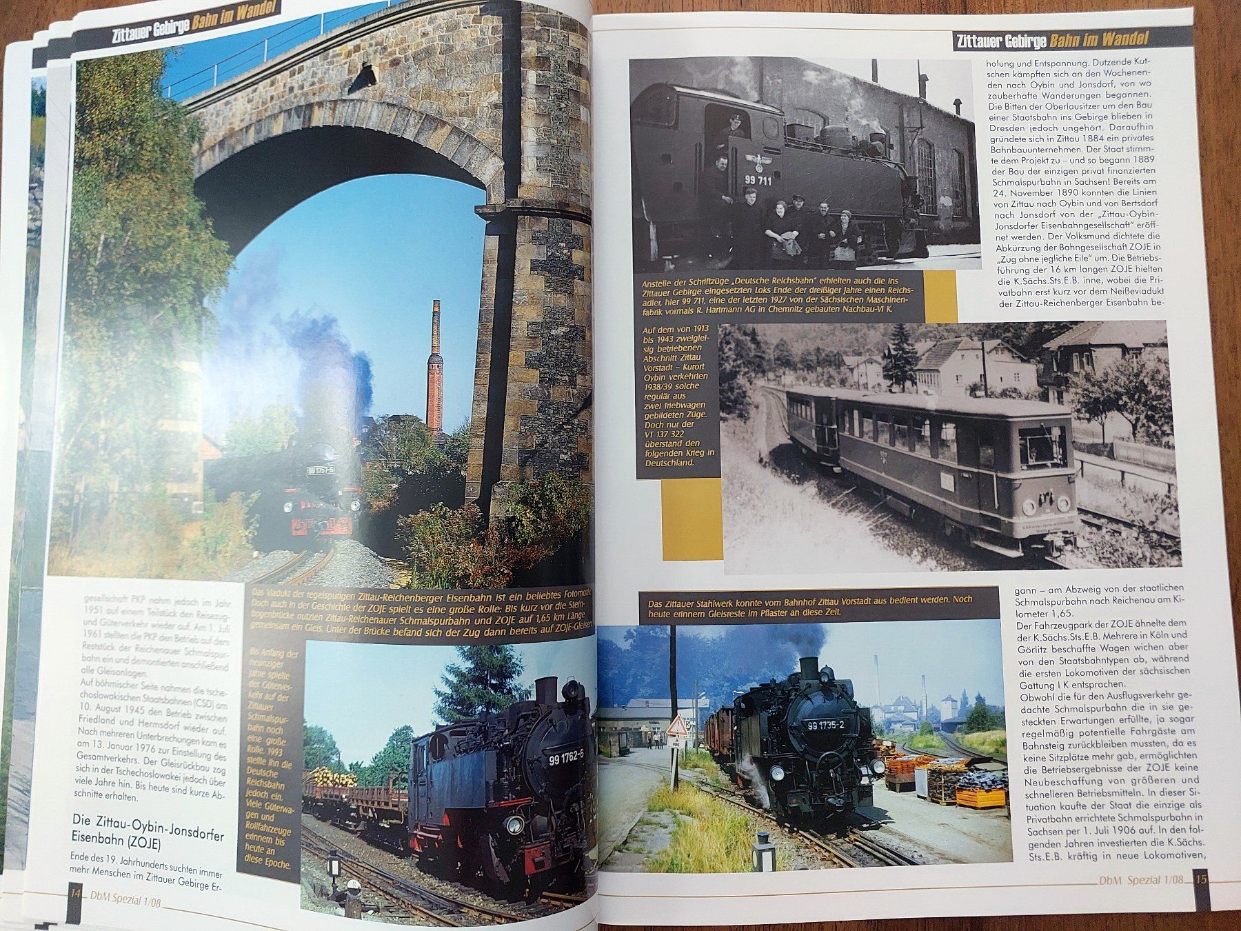 Zeitschriften & Magazine: Dampfbahn Magazin - Zittauer Gebirge – Gebraucht aus Schönenwerd von Steidi 3