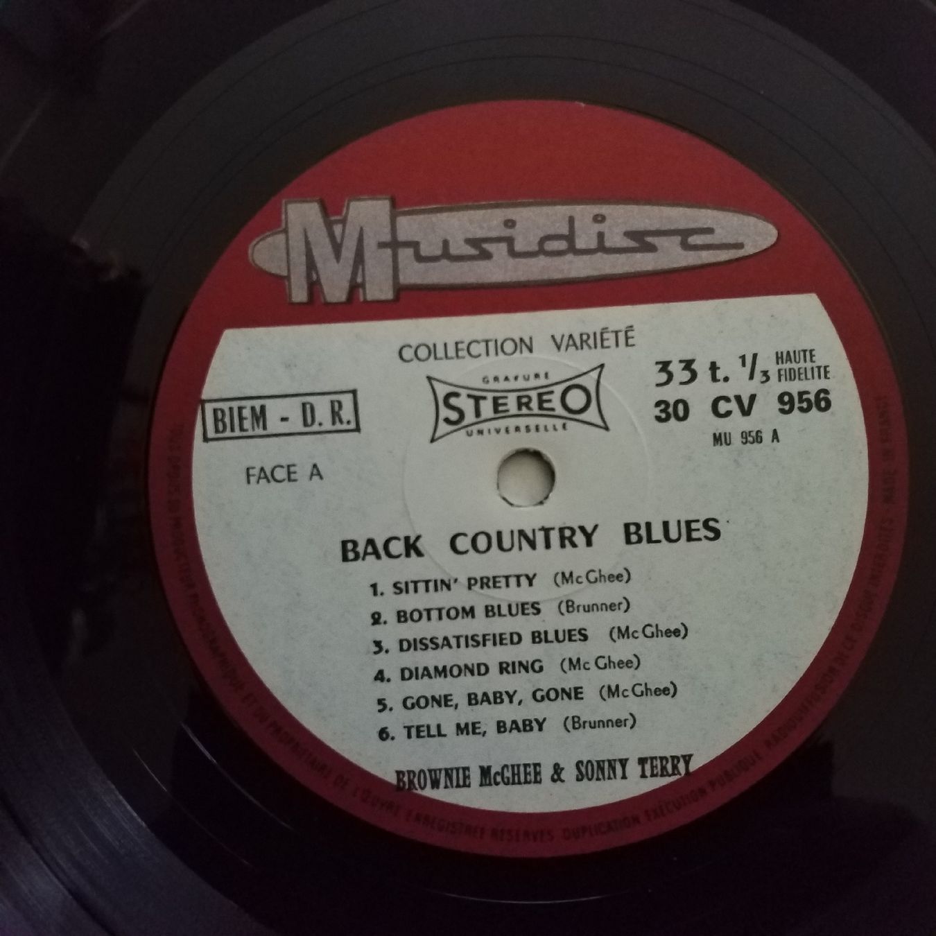 Schallplatten: B. Mc GHEE - S. TERRY,  back country blues - RE 60's  - NEW – Neu (gemäss Beschreibung) aus Yverdon-les-Bains von Jacotreut 2