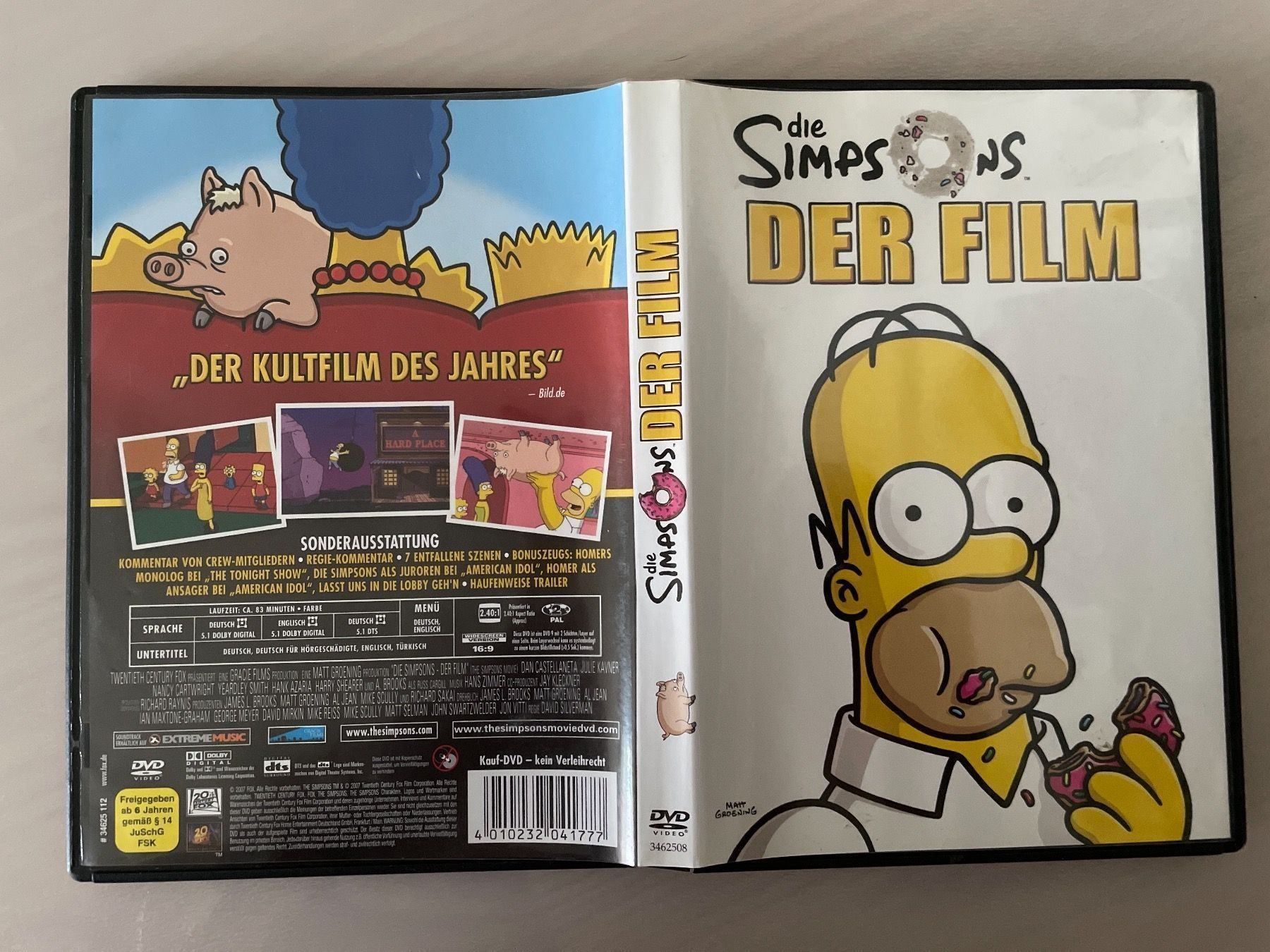 Alle DVDs: Die Simpsons - Der Film DVD – Gebraucht aus Riehen von M.S.DVD 2