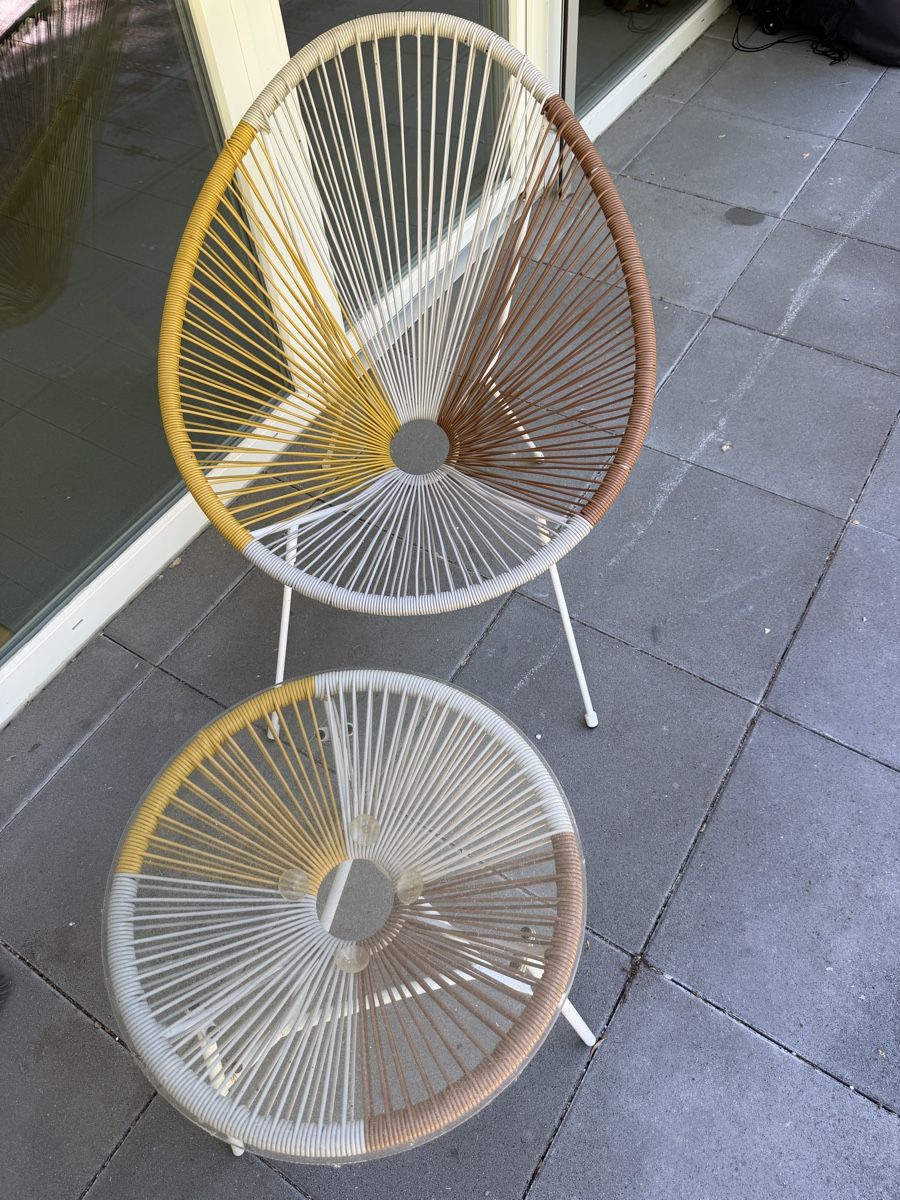 Fauteuils: Gartensessel + Tisch – D'occasion à Ittigen par bsf_tne3