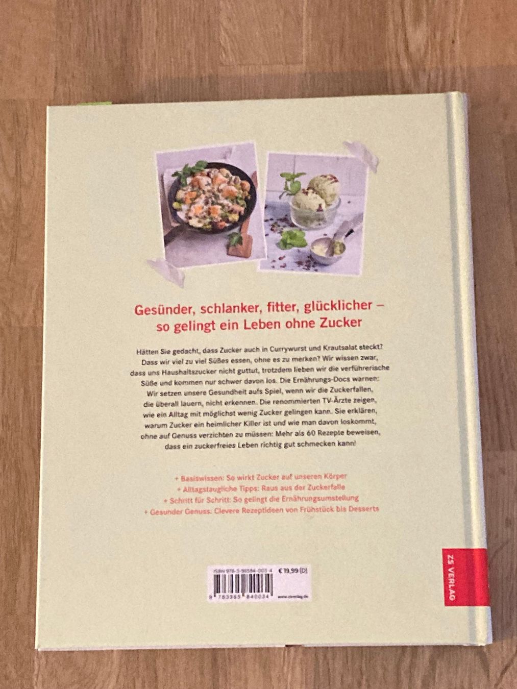 Bücher: Buch / Die Ernährungs DOCS - Zuckerfrei gesünder leben – Gebraucht aus Baar von sonnenschein076 2