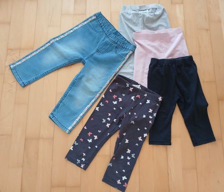 5 Hosen Mädchen Gr.110