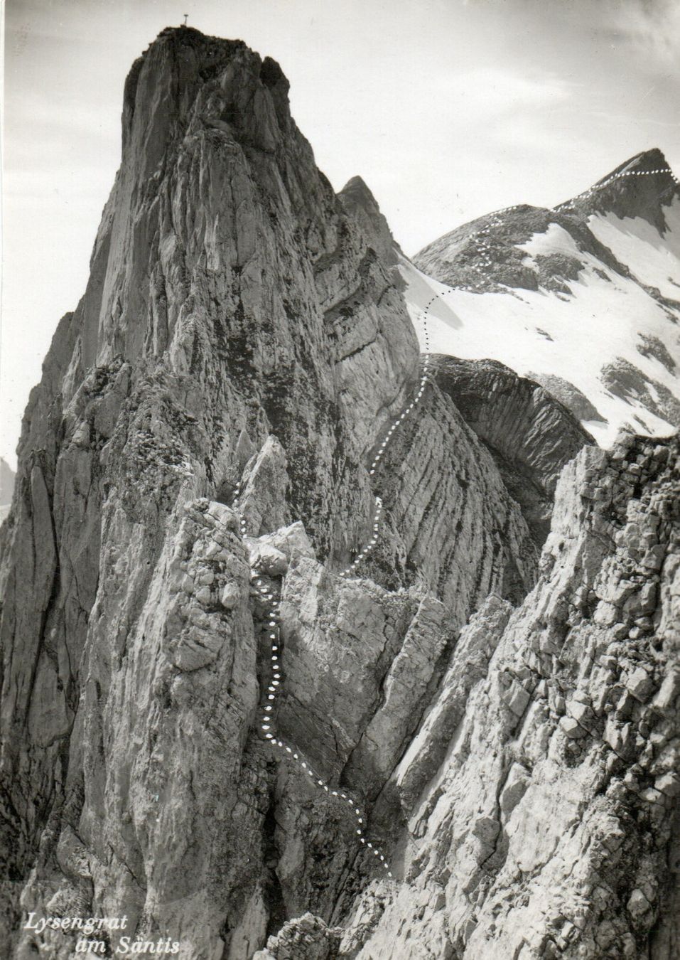 Cartoline postali: Lysengrat am Säntis – Nuovo (secondo la descrizione) da Melano venduto da pisonsdro