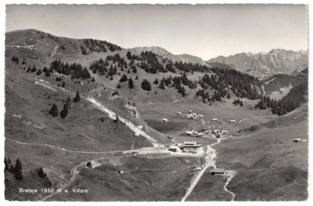 Ansichtskarten: Villars - Col de Bretaye – Gebraucht aus Binningen von Mountainrider