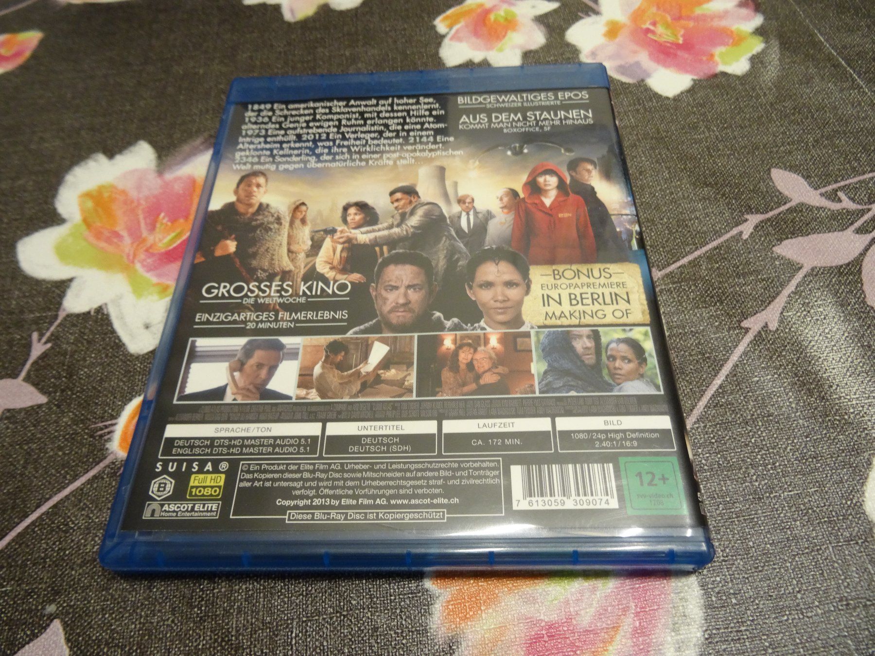 Tous les DVDs: Cloud Atlas BLU-RAY – D'occasion à Olten par Disc-Verkauf 2