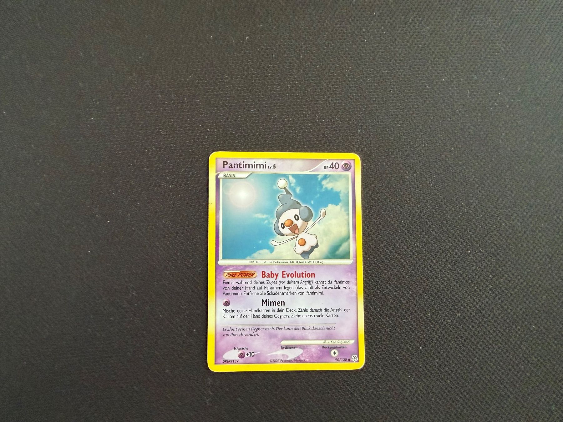 Pokémon Carte collezionabili: Pantimimi / 90/130 – Usato da Zürich venduto da mountainwizard00