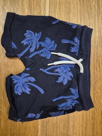 H&M Baby Shorts, Grösse 68, Palmenmuster