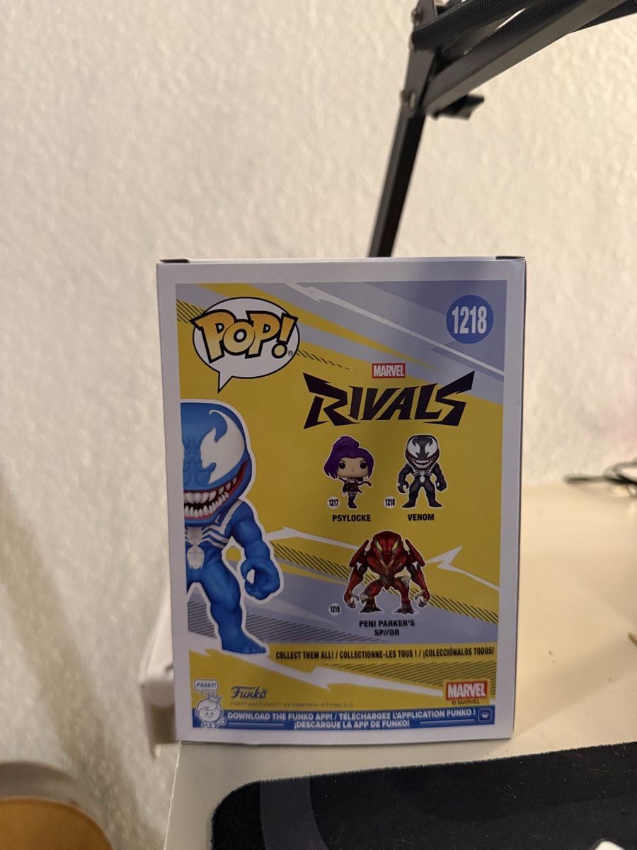 Funko Statuette: Funko Pop! Venom Marvel Rivals CHASE  – Nuovo e nell'imballaggio originale da Zürich venduto da gis_2m2x 2