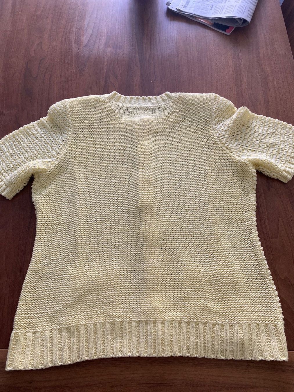 Bonita T-shirt: Kurzarm Strickshirt von Bonita Grösse L – Usato da Schwyz venduto da Trofana 2