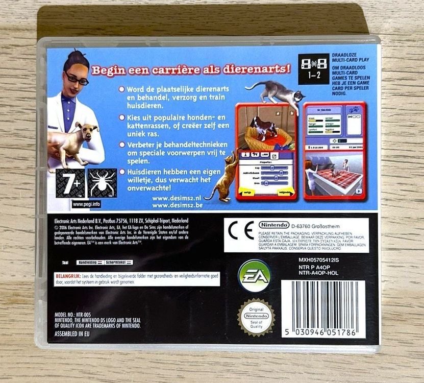 Nintendo Giochi: Die Sims 2 Haustiere Nintendo DS – Usato da St. Gallen venduto da Alpine.Arcade 1
