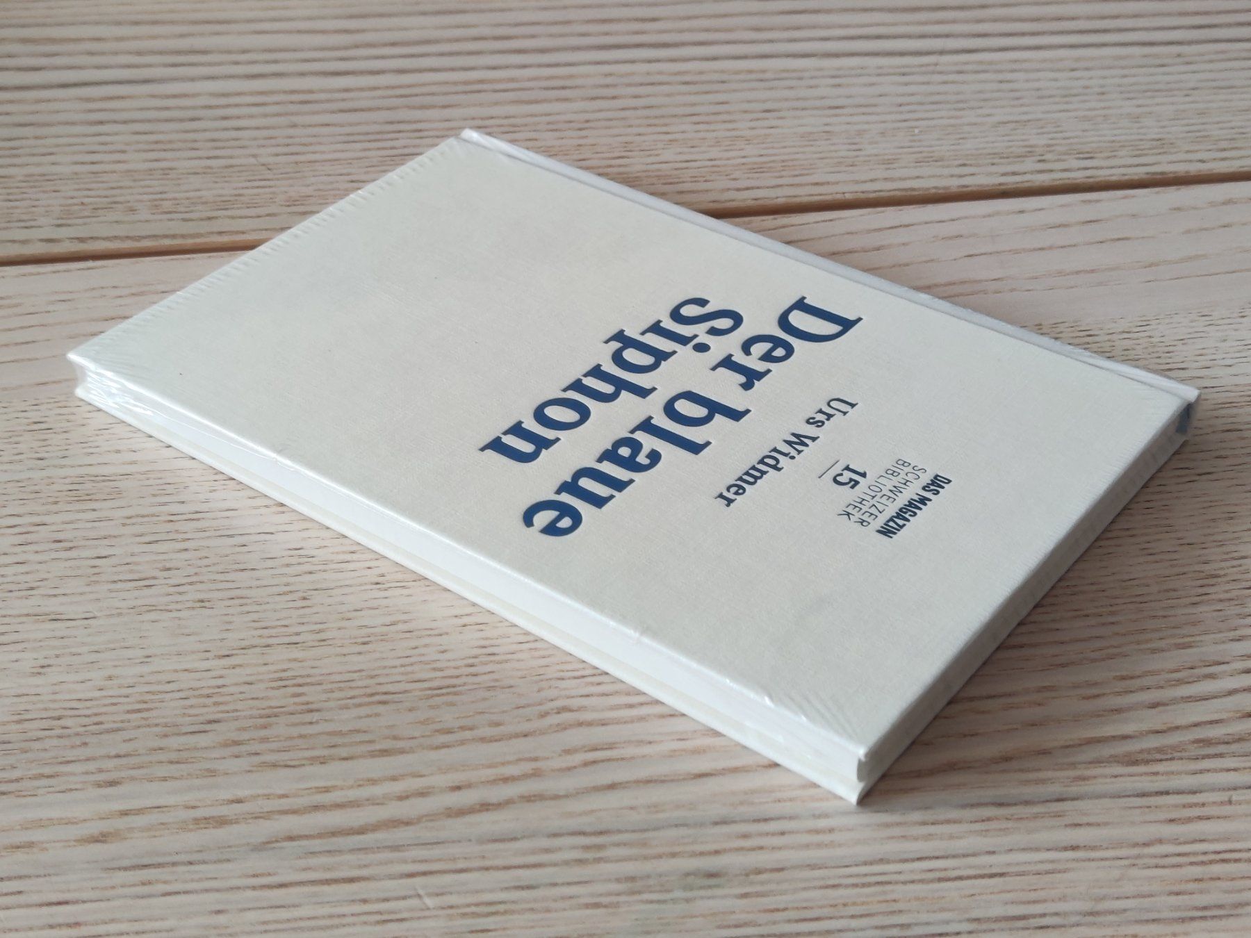 Bücher: Urs Widmer – Der blaue Siphon – Neu und originalverpackt aus Schaffhausen von philscardstore 2