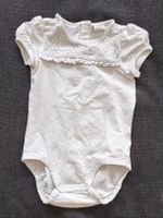 Body kurzarm H&M mit Spitze Gr 86